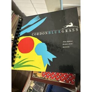 Vintage ‘80s Cookbook; Cordon Blue Grass Kentucky Recipes 1988 First Edition